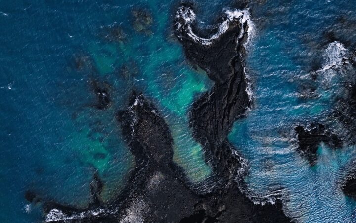 Oil spill ocean